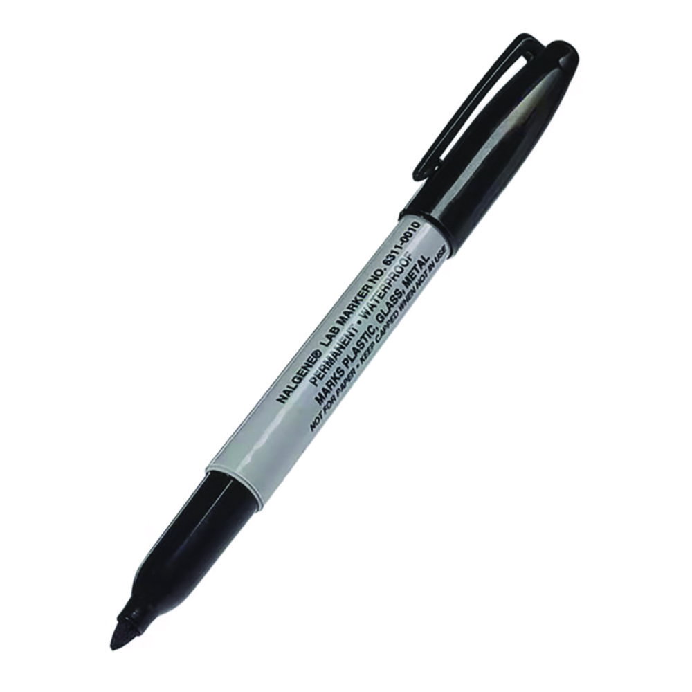 Laboratory marker, Nalgene™, broad tip
