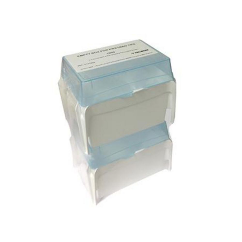 Empty boxes for PIPETMAN® DIAMOND Tips, blister refill and reload packs