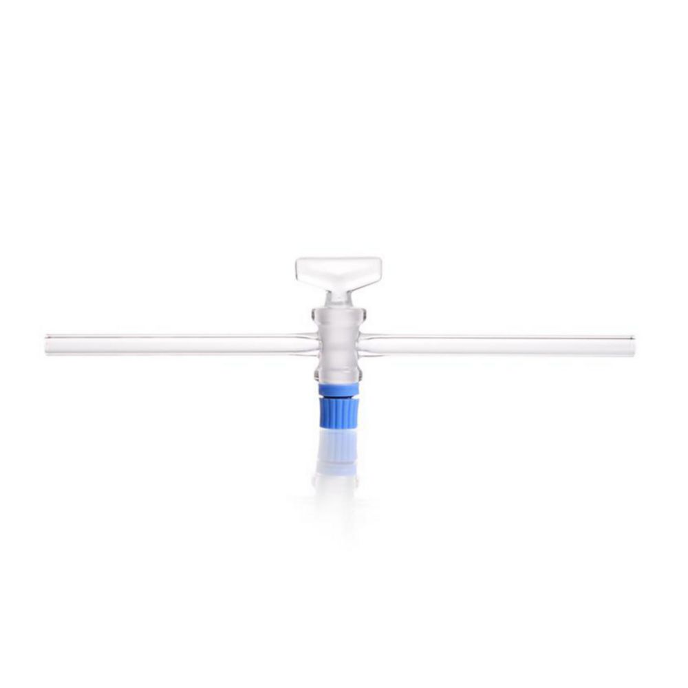 DURAN® Rubinetti di arresto a una via, completi di chiave SBW, foro 2,5 mm, NS 12,5