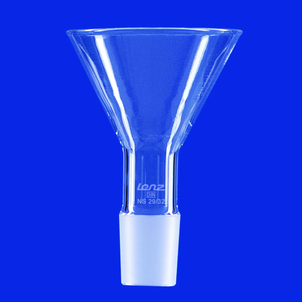 Imbuti per polveri con cono NS, tubo DURAN®
