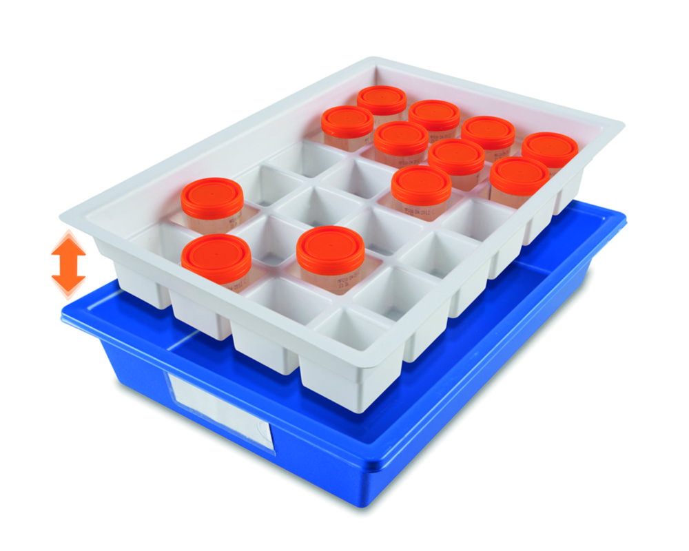 Vassoi da laboratorio con inserto, DROPLET™, PS