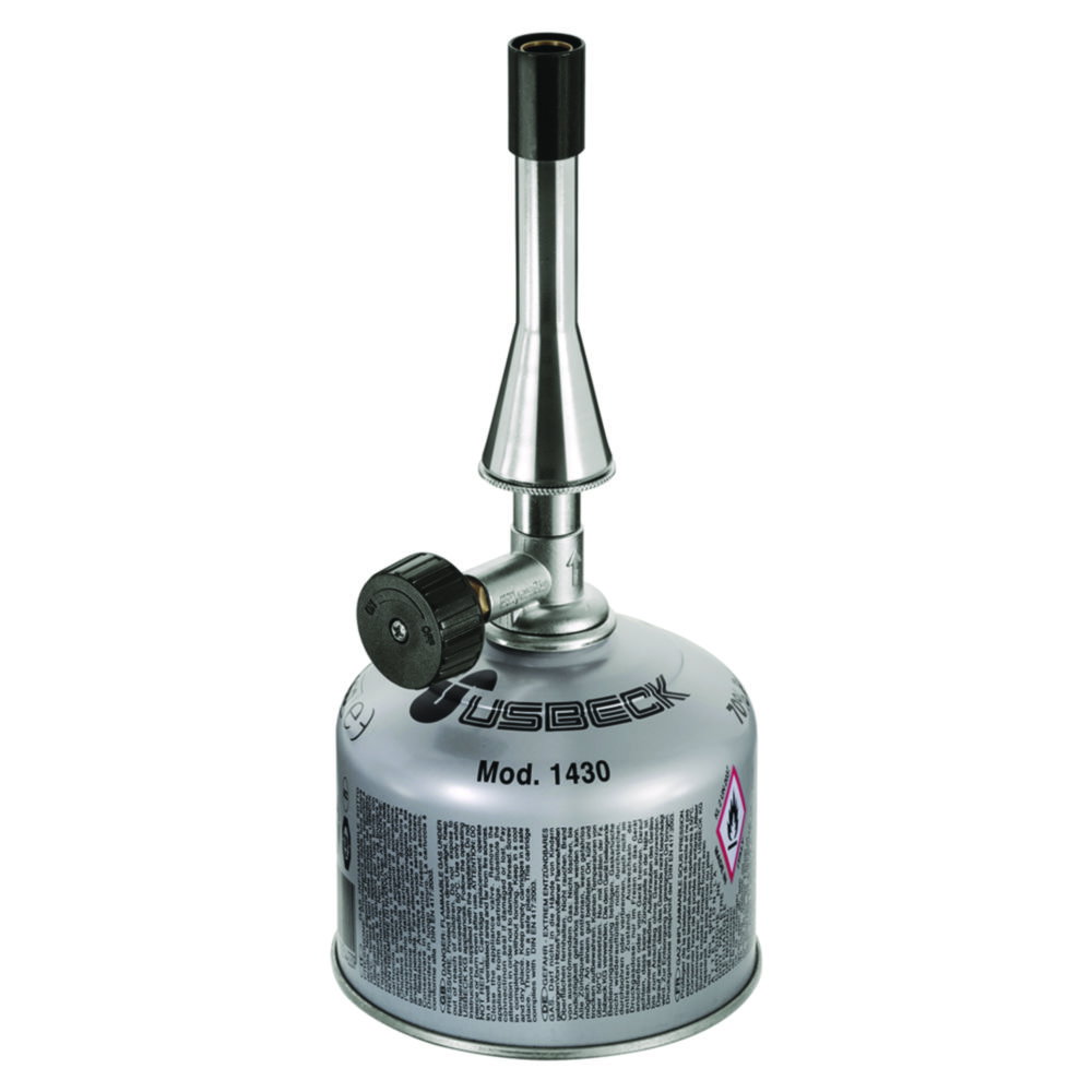 Cartridge burner DIN type with cartridge