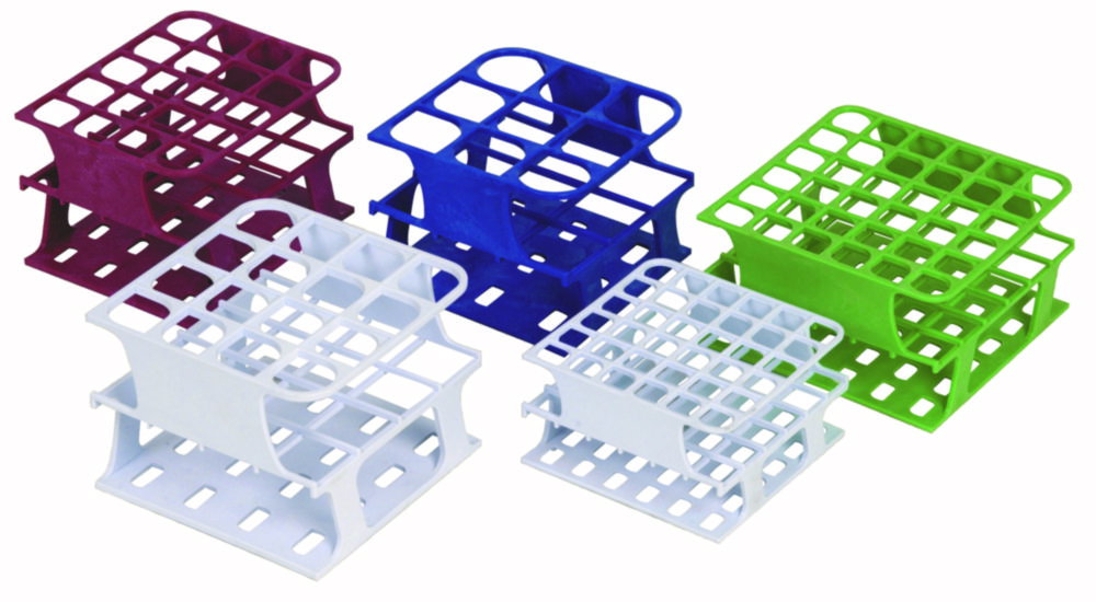 Rack per provette, OneRack®, POM, mezza misura