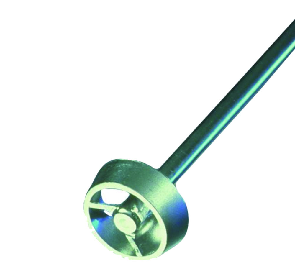 Asta di agitazione ad elica con anello guida per agitatori meccanici ad asta