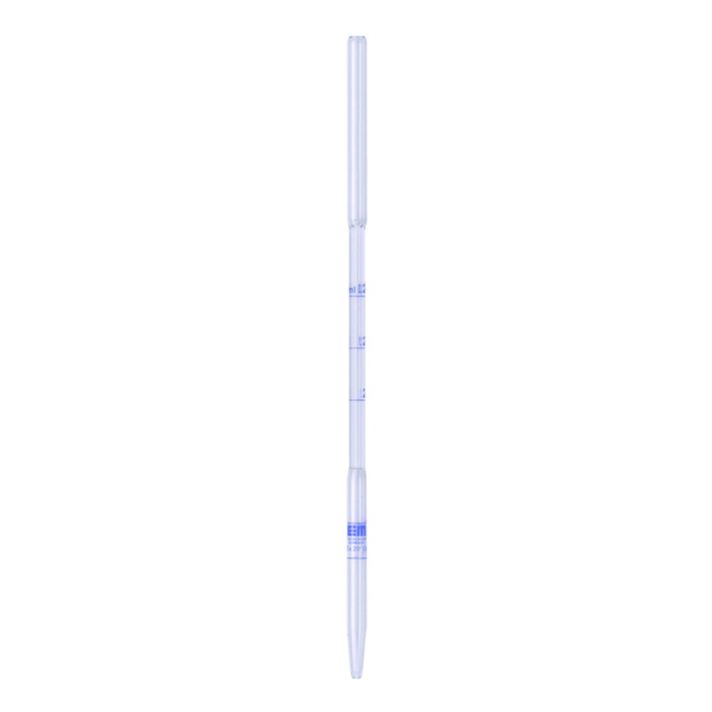 Demeter pipettes, Soda-lime glass, marks at 1.0/1.1 ml