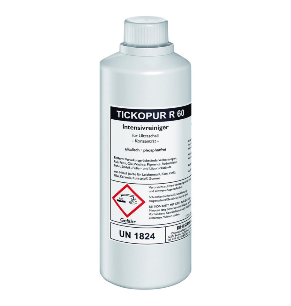 Soluzioni concentrate per bagni a ultrasuoni TICKOPUR R 60