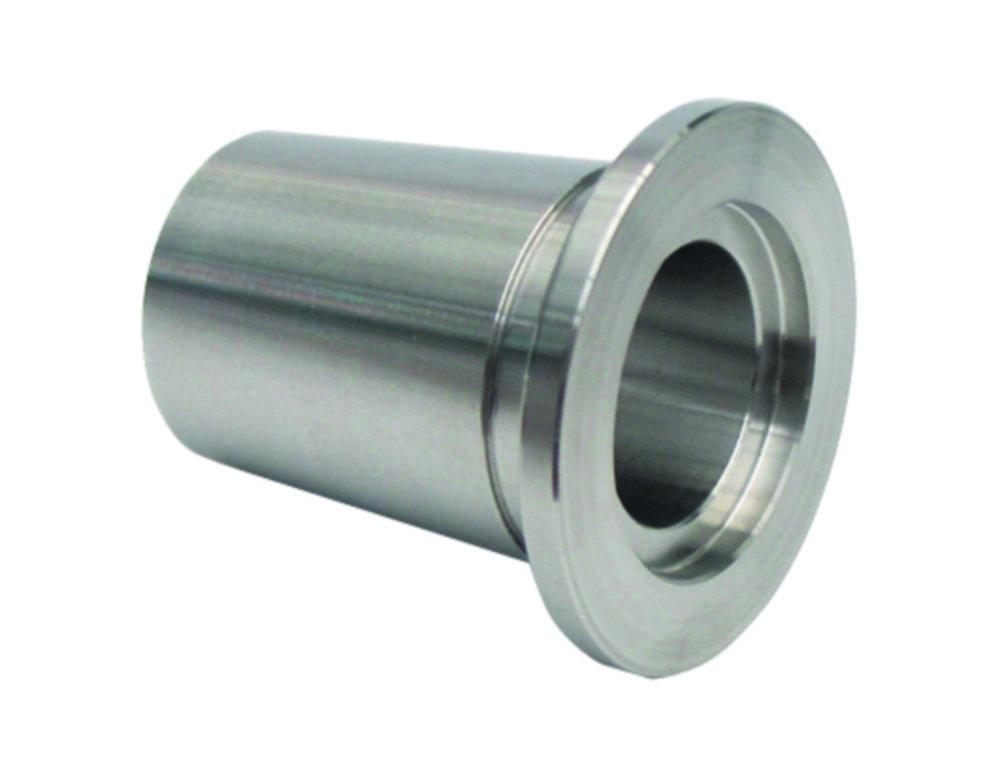Small flange fittings, with female ground joint