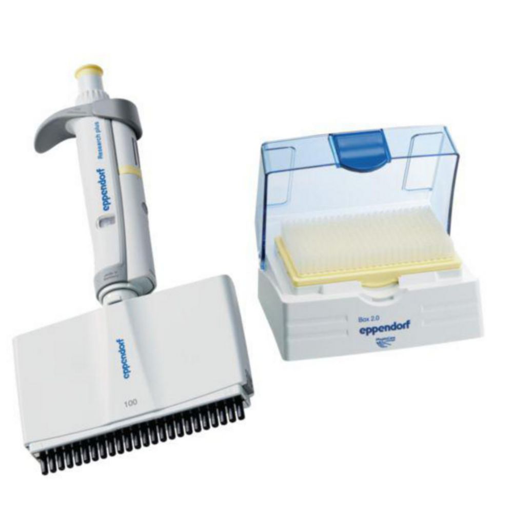 Micropipette Multicanale Eppendorf Research® plus (Prodotto Generico da Laboratorio), volume variabile