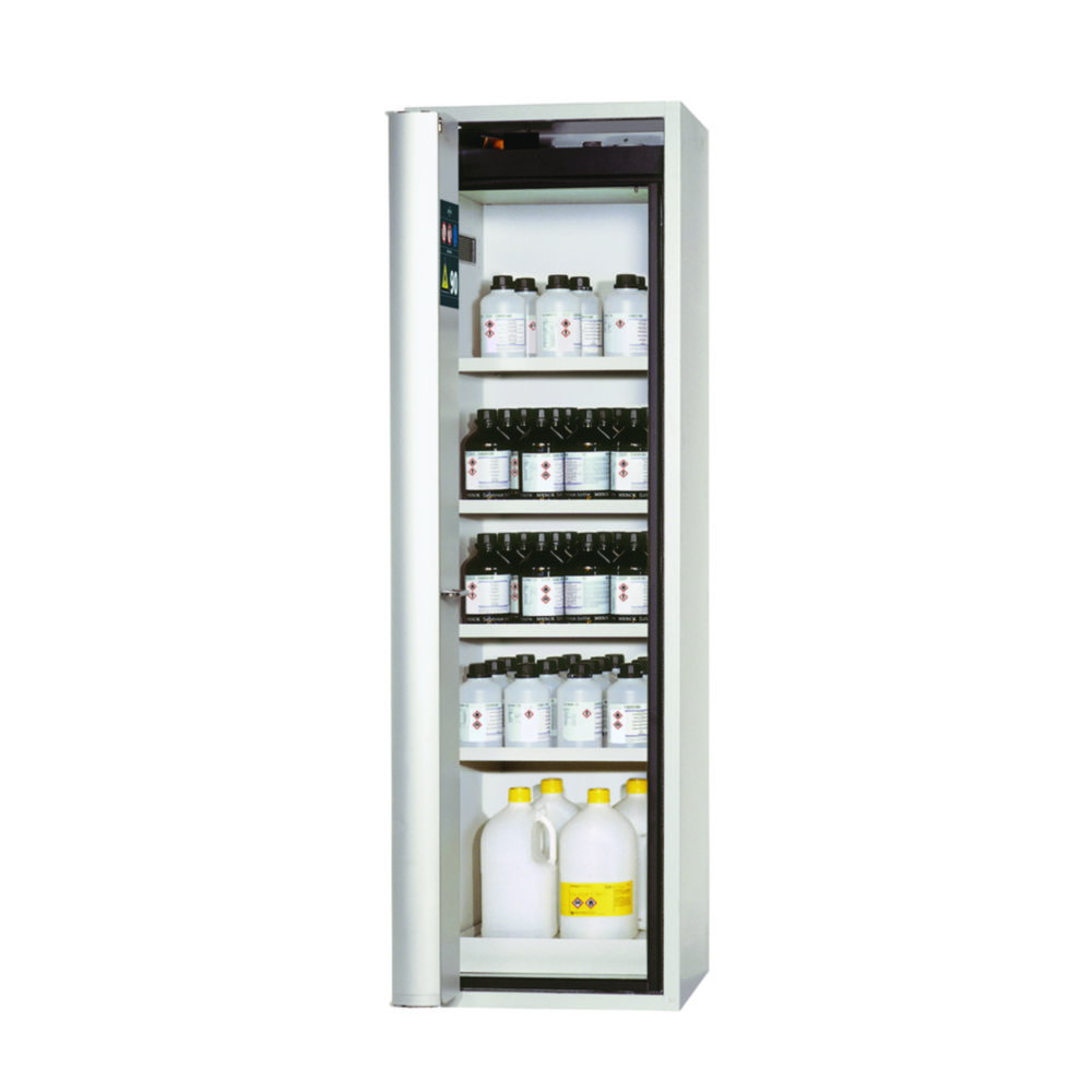 Armadi di sicurezza S-PHOENIX Vol. 2-90 con porta pieghevole, 4 ripiani, lamiera d'acciaio verniciata a polvere