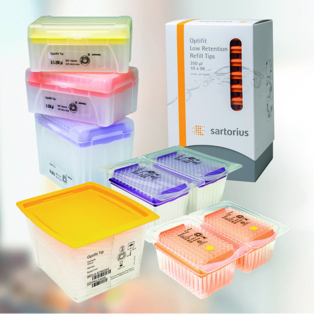 Puntali per pipette Optifit, refill pack