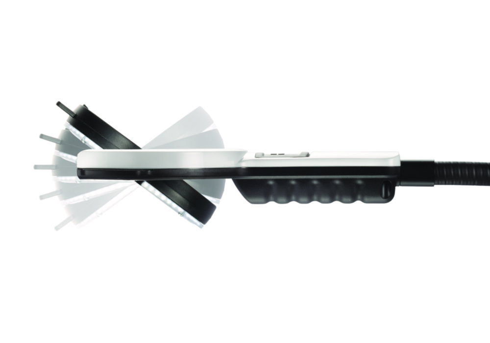 Illuminated magnifiers varioLED flex