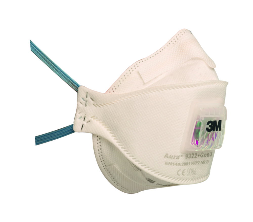 Respiratori serie Aura™ 9300+Gen3, Maschere Pieghevoli