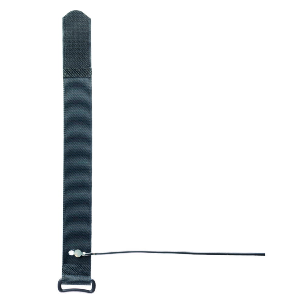 Pipe contact probe with velcro tape for testo measuring instruments