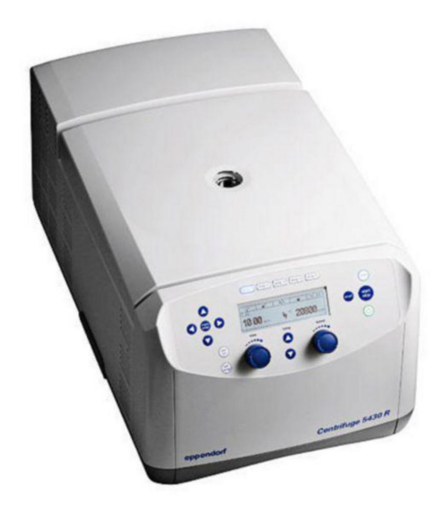 Microcentrifughe 5430 / 5430 R (General Lab Product)) con rotore FA-45-30-11, con manopola di regolazione