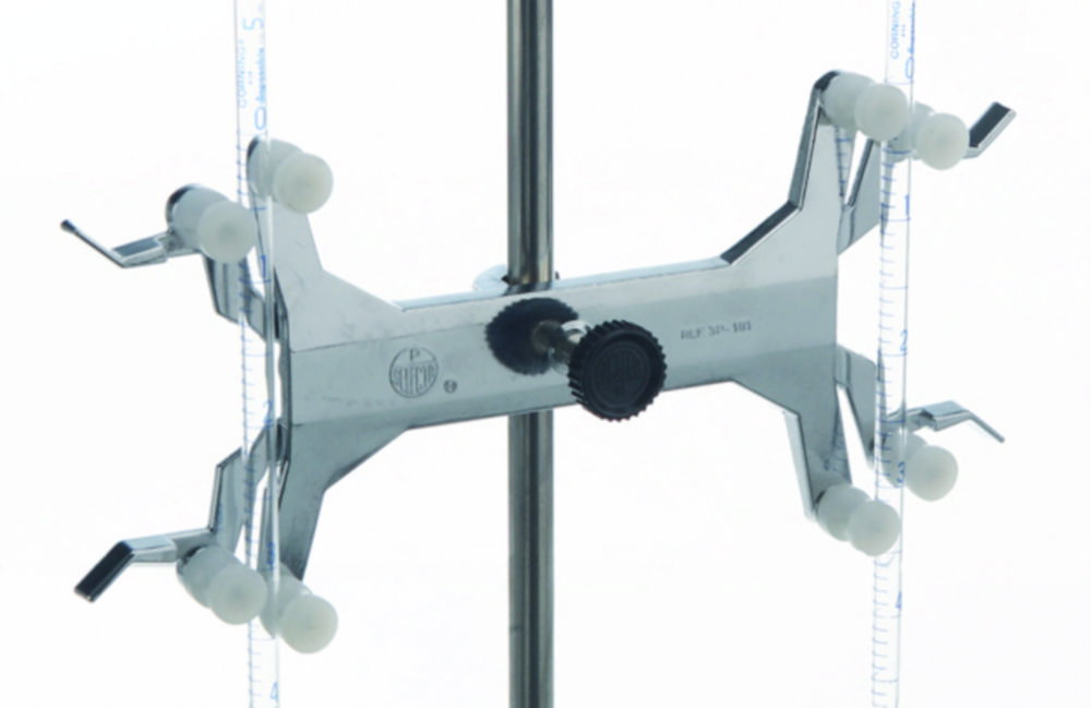 Pinza per burette, alluminio