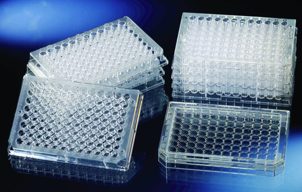 F96 Well Immuno plates, PS, EB surface