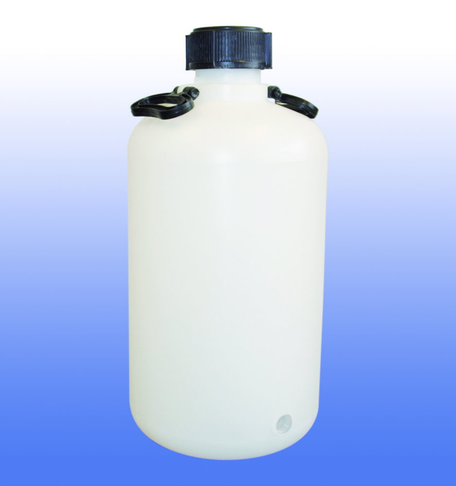 Bottiglioni LLG, bocca stretta, HDPE