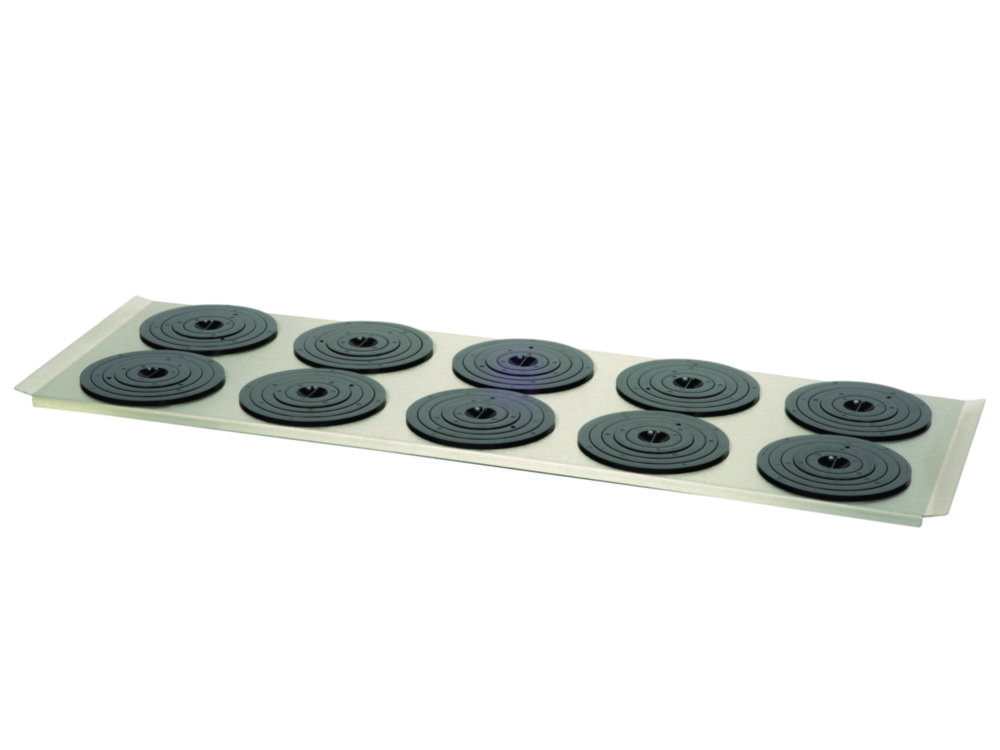 Flat bath covers with ring sets for water baths PURA™
