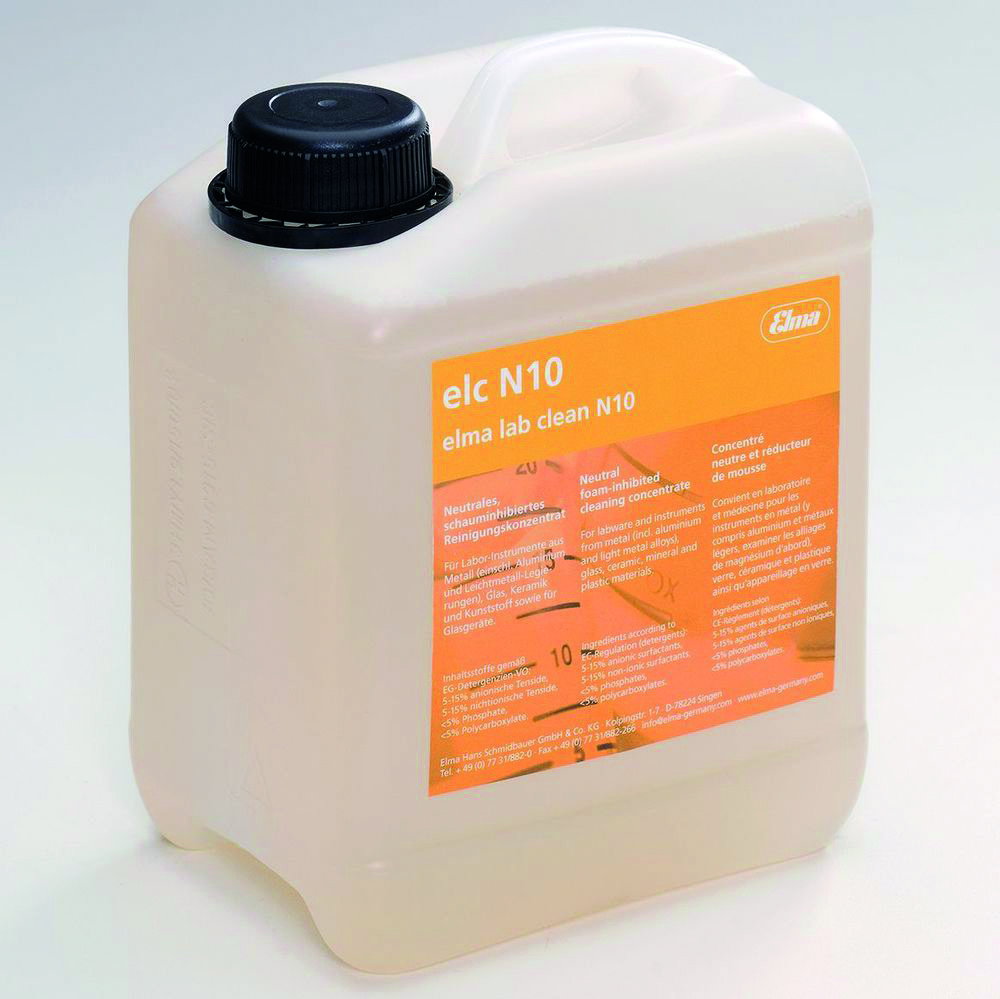 Concentrate for ultrasonic baths elma lab clean N10