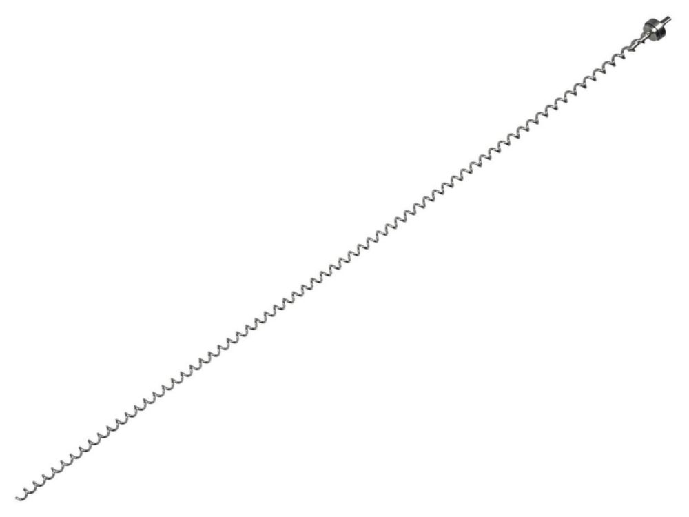 Vite a spirale granuli 2-4 mm, 120 cm, PowderProof