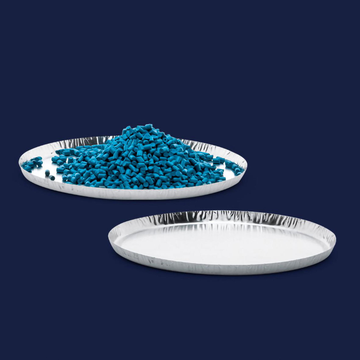 Weighing dishes, aluminium