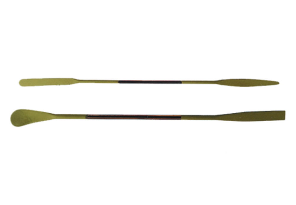 Double-ended spatulas, PTFE fluoropolymer, coated