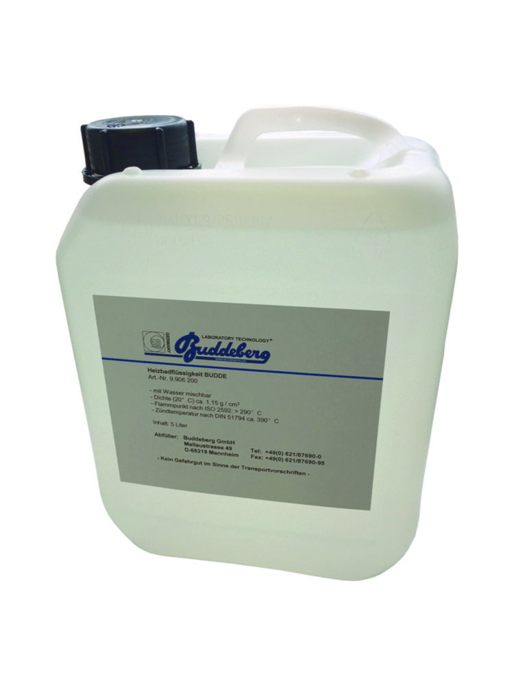 Heating bath liquid, BUDDE
