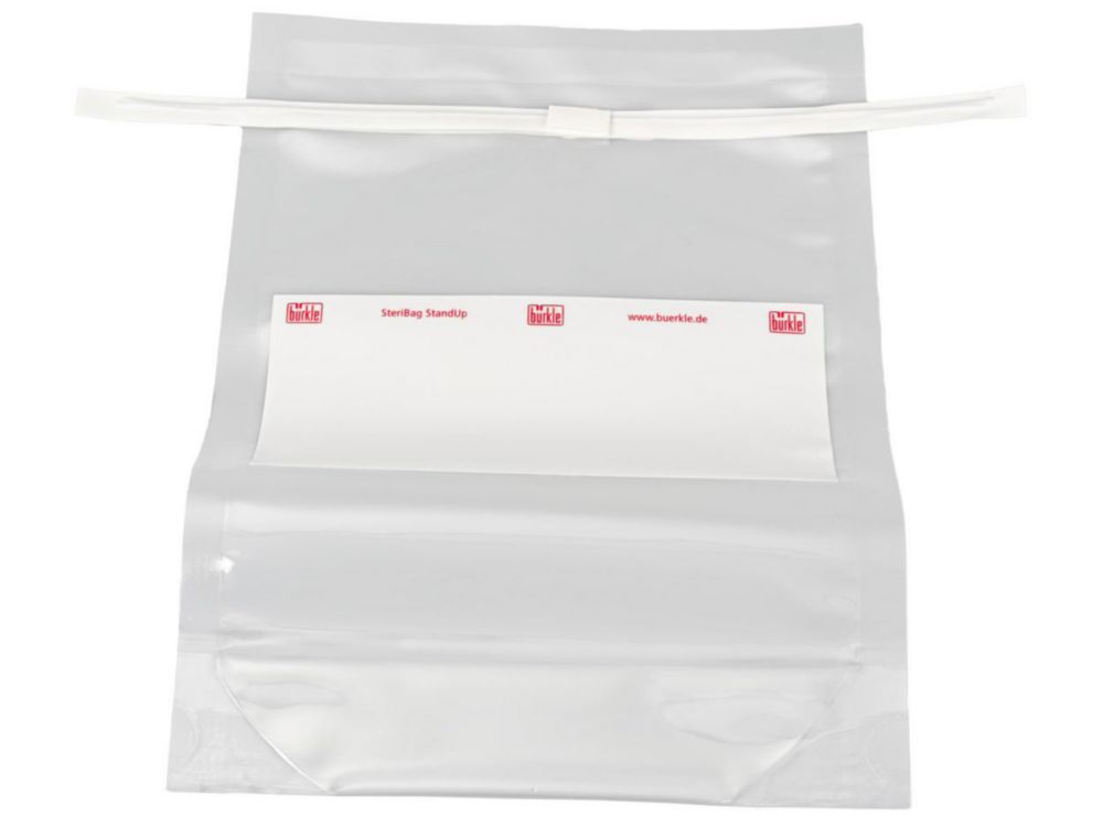Sample bags SteriBag StandUp, PE, sterile, with write-on panel