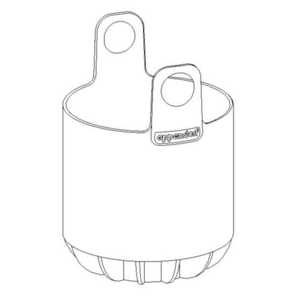 Rotori oscillanti S-4 x 750 per centrifughe da banco 5910 R / 5920 R | Descrizione: Adattatori per 1 bottiglia, 500 ml