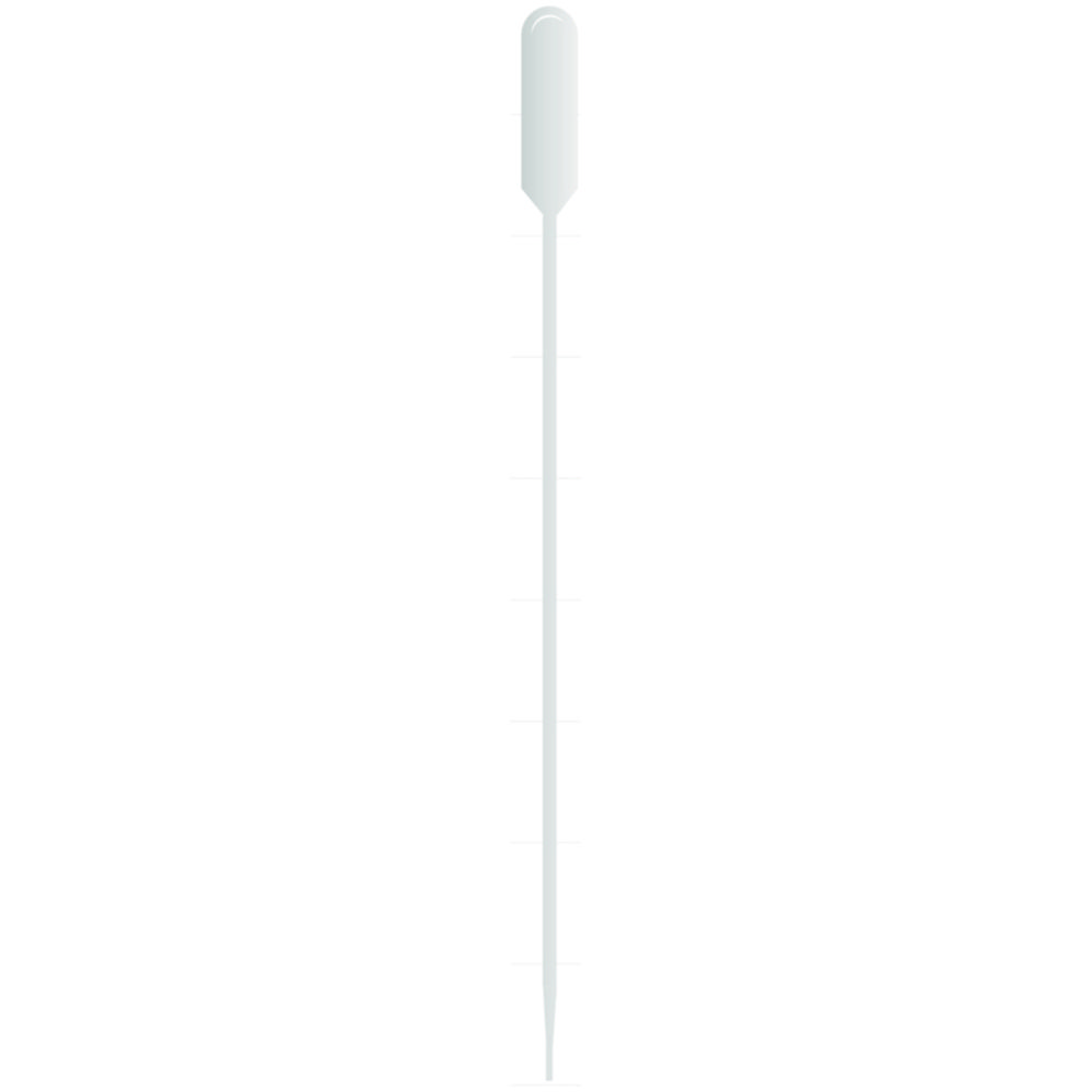 Pipette Samco™, PE, extra lunghe