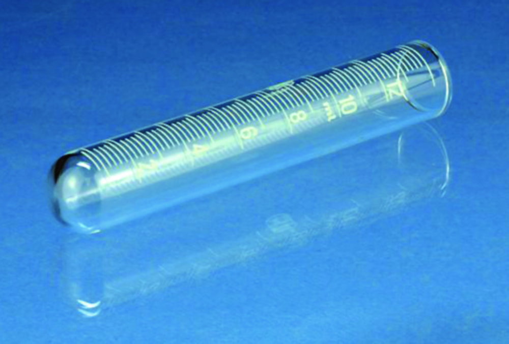 Provette per centrifuga con fondo tondo, vetro comune AR®