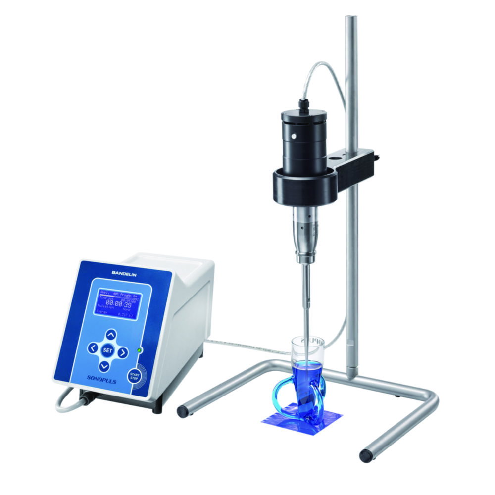 Omogeneizzatore a ultrasuoni, SONOPULS HD 4100, set senza supporto e recipiente