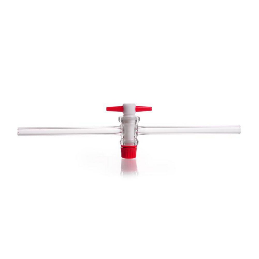 Single-way stopcocks, DURAN®, with PTFE plug