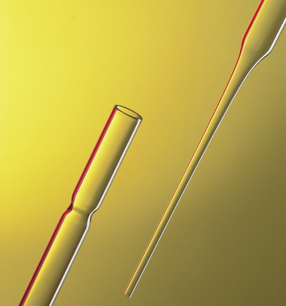 Pasteur pipettes, soda glass