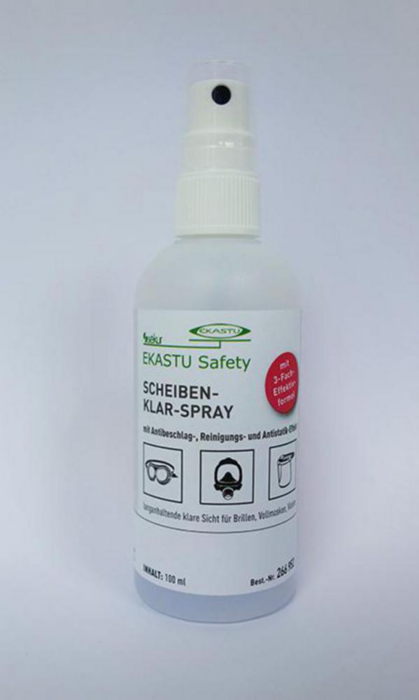 Spray detergente e antiappannante