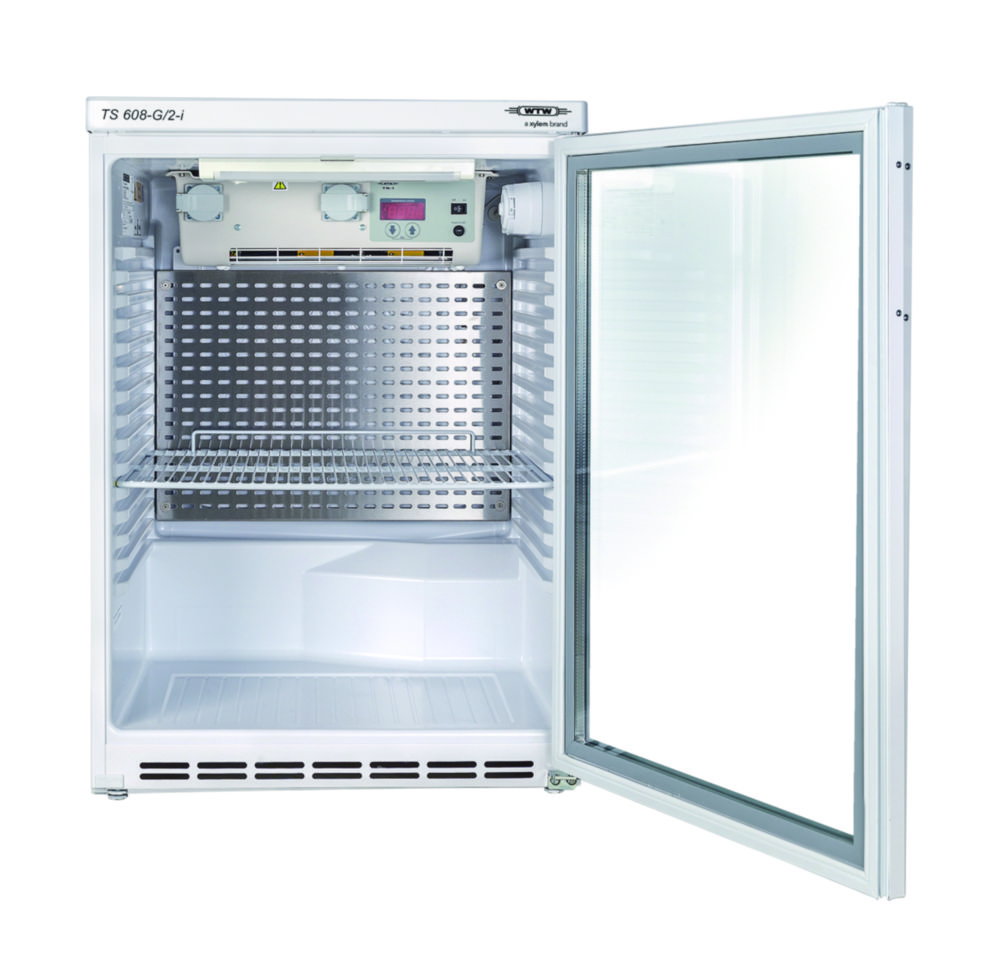 Incubatori a Temperatura Controllata TS 608-G/2-i per applicazioni standard, 2 prese interne, porta in vetro