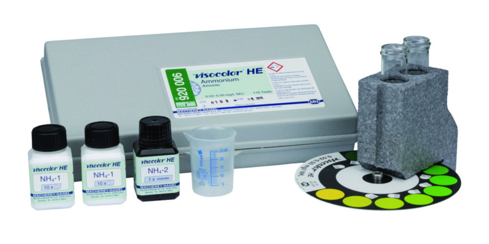 Test Kit, VISOCOLOR®HE per l'analisi dell'acqua
