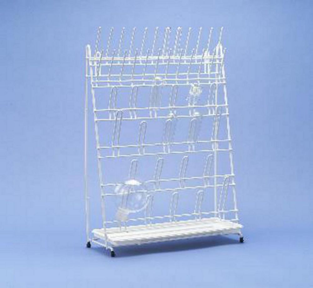 Draining racks, PE-coated wire