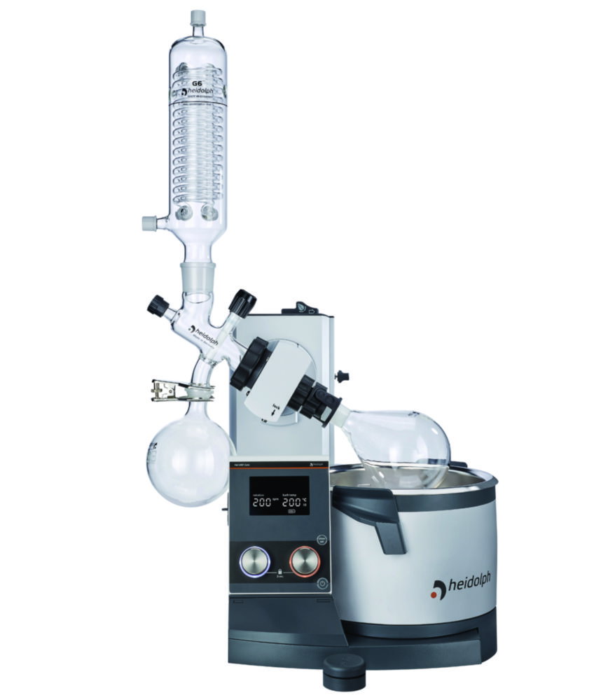 Evaporatori Rotanti Hei-Vap Core, con sollevatore manuale, condensatore reflusso