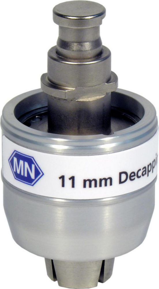 Decapping heads for crimp caps