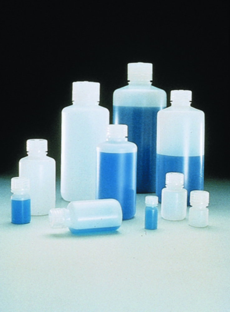 Bottiglie collo stretto Nalgene™, HDPE, con tappo a vite, PP