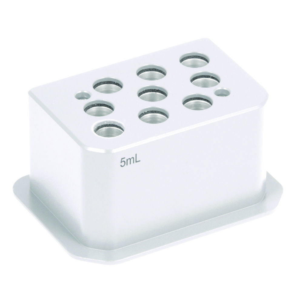 Blocks for benchtop shaking incubators
