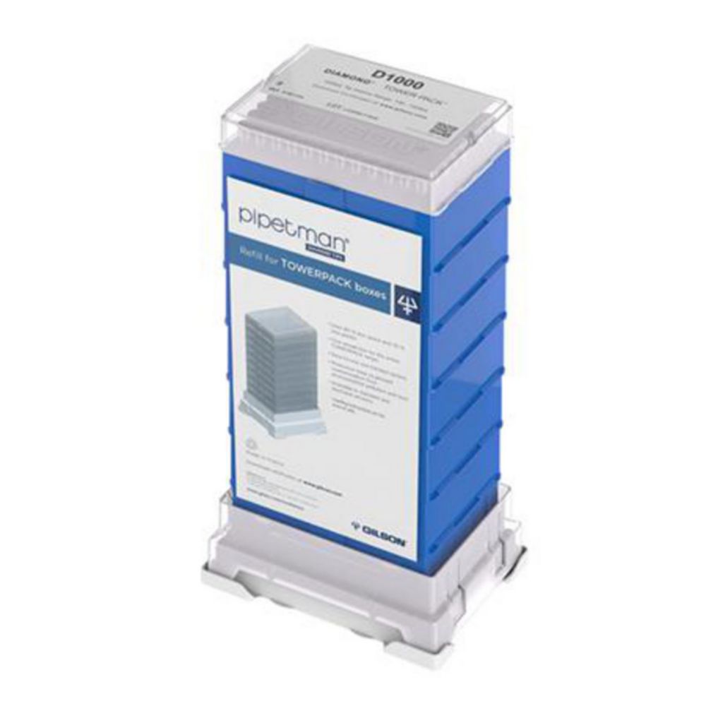 Puntali per pipette PIPETMAN® DIAMOND, TOWERPACK™