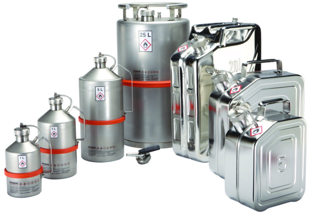 Safety transportation barrel without pressure control valve