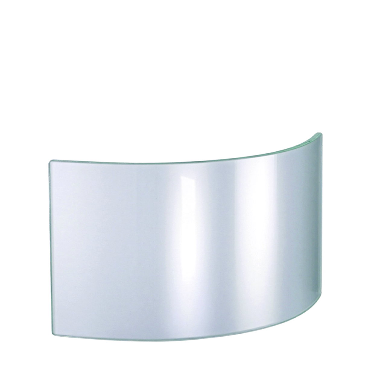 Wide-angle lens made of laminated glass