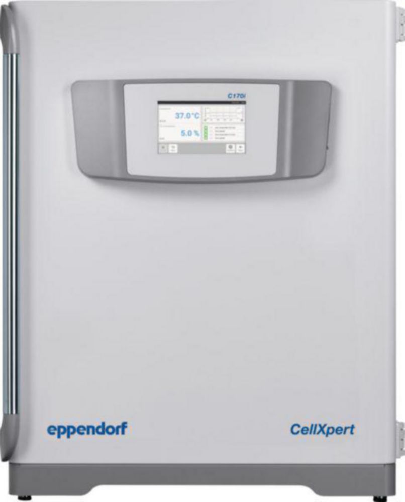 CellXpert® C170i, porta interna con 4 segmenti, maniglia a sinistra, controllo ossigeno 1 - 20 %, 220 - 240 V/50 - 60 Hz (UE)