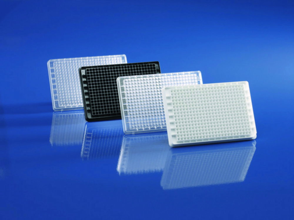 pureGrade™ S, PS 384 pozzetti, nera Forma del fondo/volume pozzetto µl F / 100