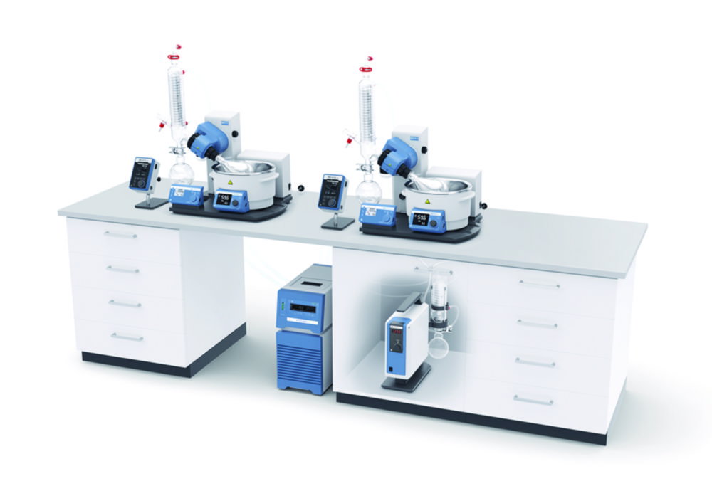Pacchetto evaporatore rotante RV 10 digitale pro V doppio Completo