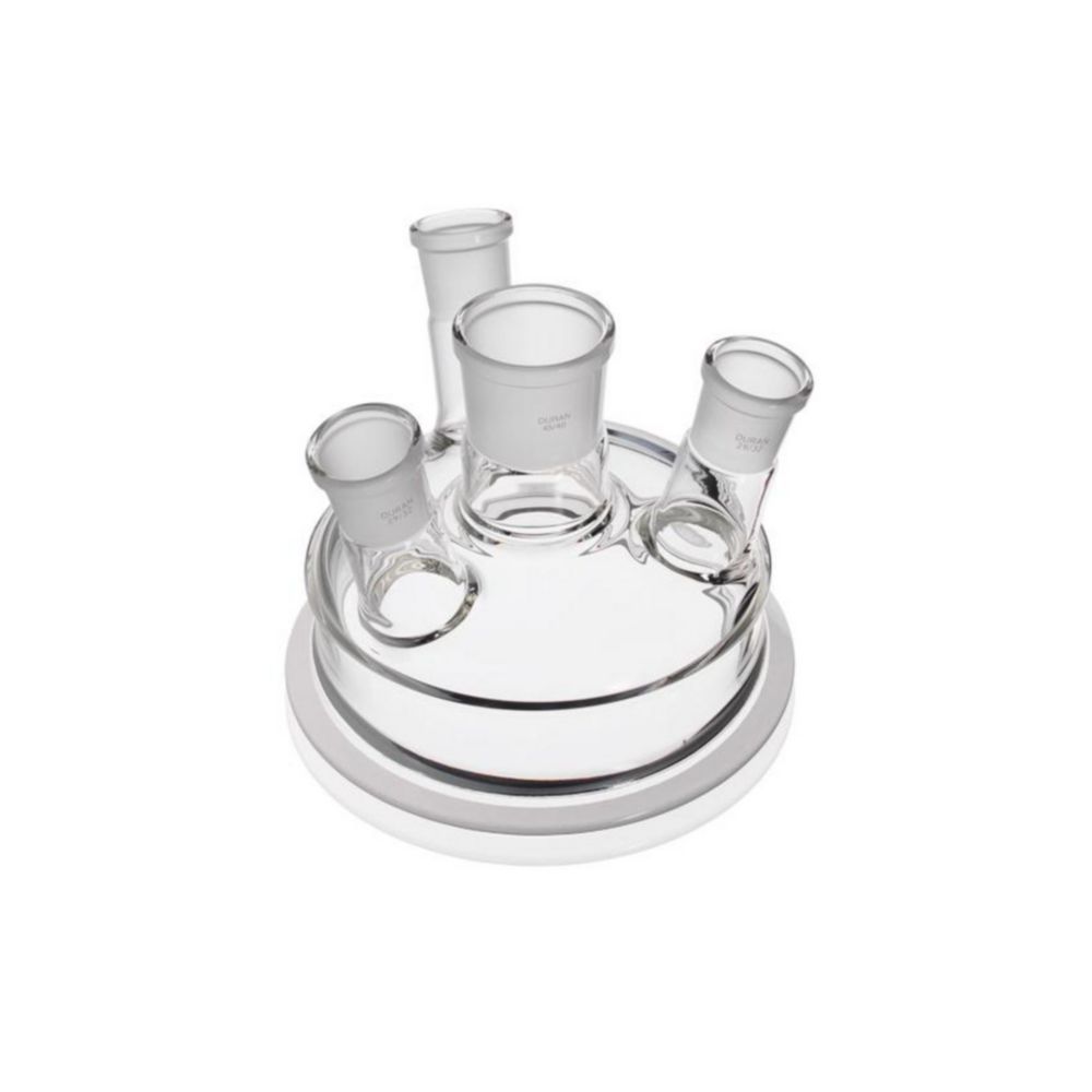 Flat ground flange lids, DURAN®