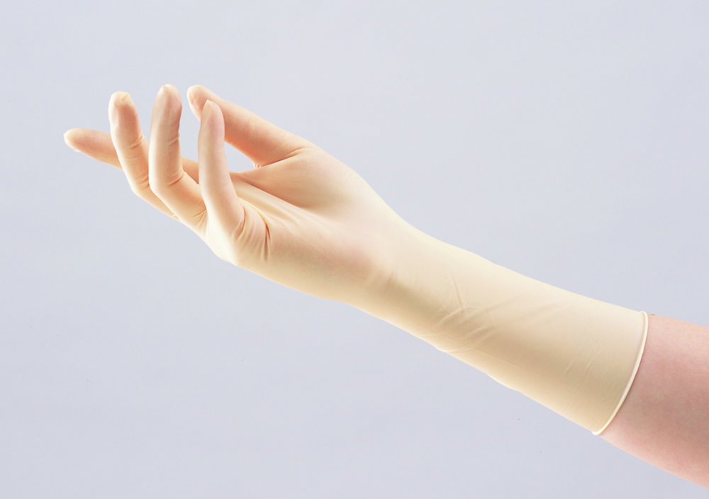 Disposable Gloves ASPURE II, latex, heavy